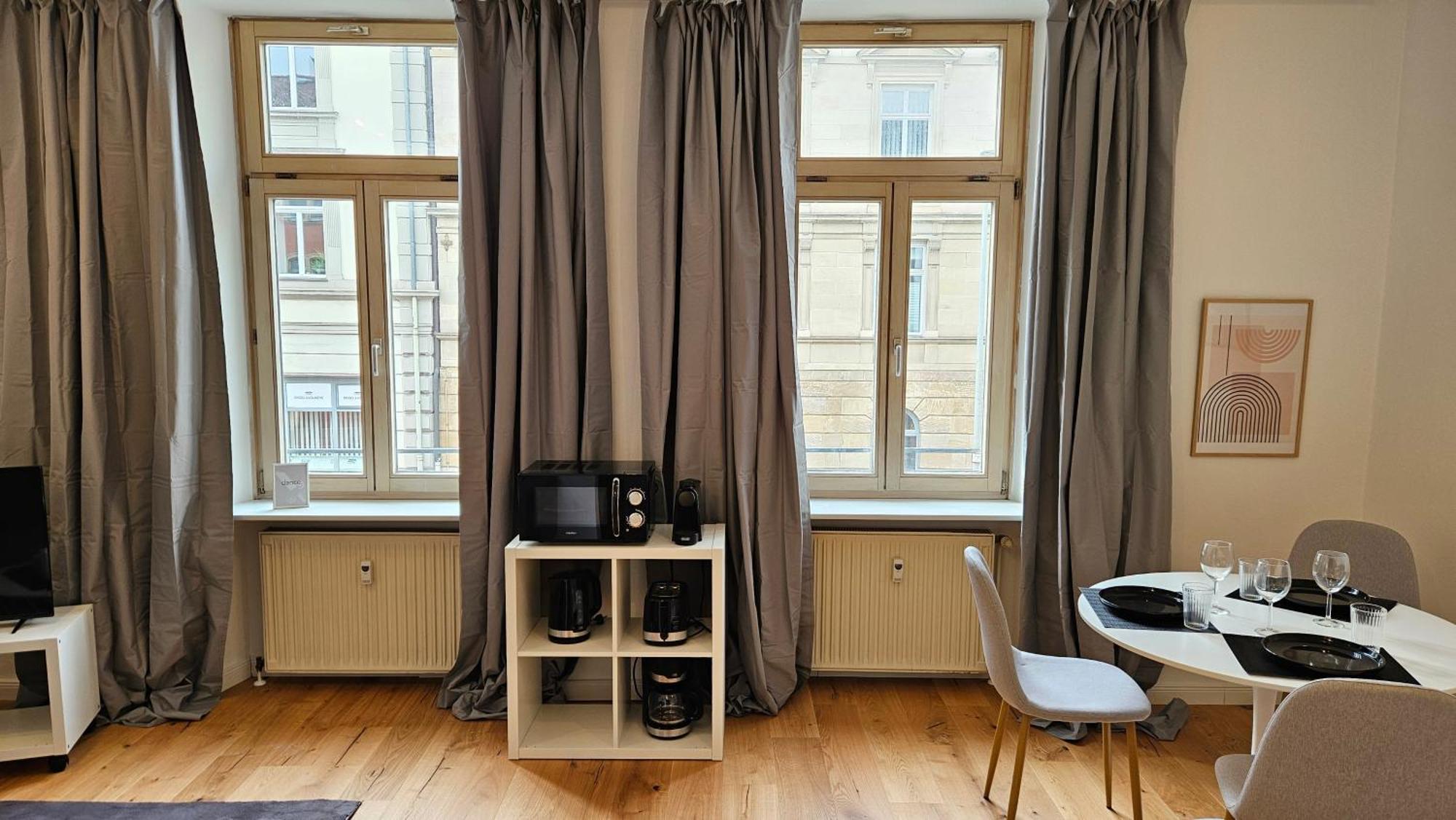 Apartment Lu16 One Bamberg - Modern, Zentral Mit Terrasse 외부 사진